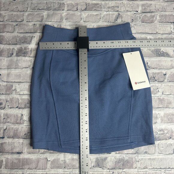 NWT Lululemon Scuba High Rise Mini Skirt Size XS (OASB) LW8ALSS - Picture 10 of 10